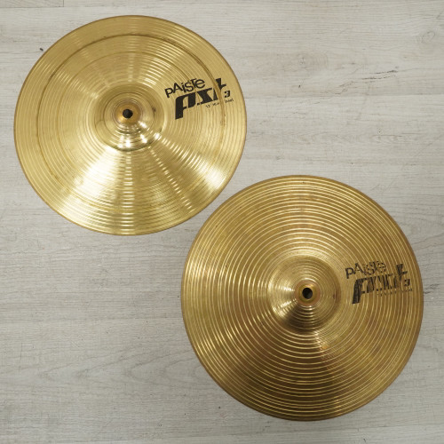 Vist Large View of Product Image Which is Used Paiste 13" Pst 3 Hi Hat Cymbals