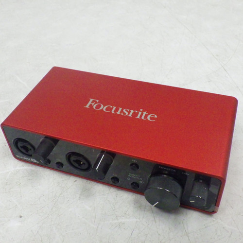 Vist Large View of Product Image Which is Used Focusrite SCARLET 2I2 3RD GEN Computer Interface 2 A/D Recording Inputs