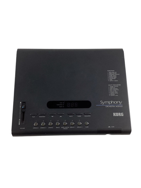 Vist Large View of Product Image Which is Used Korg Symphony Orchestra Module w/AC