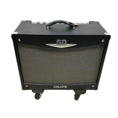 Vist Large View of Product Image Which is Used Crate V50 1 x 12 Tube Combo Amplifier 1 x 12