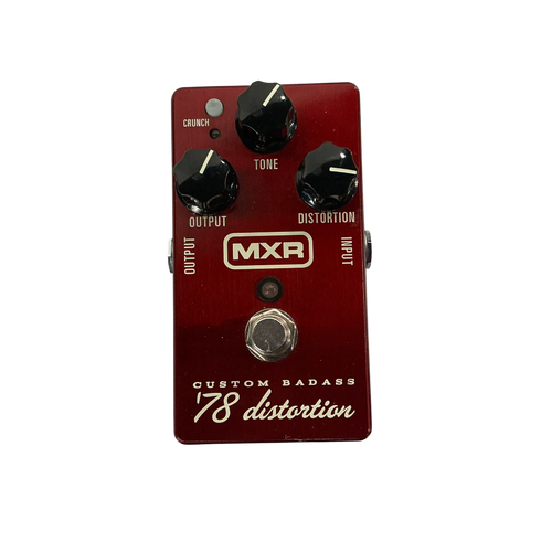 Vist Large View of Product Image Which is Used MXR 78 DISTORTION CUSTOM BADASS Distortion Pedal