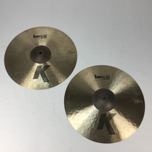 Vist Large View of Product Image Which is Used Zildjian 15IN K SWEET HI HATS Hi Hat Cymbals 15"