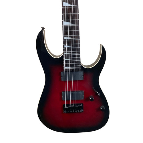 Vist Large View of Product Image Which is Used Ibanez GRG 7321 Electric Guitar Red 6-String