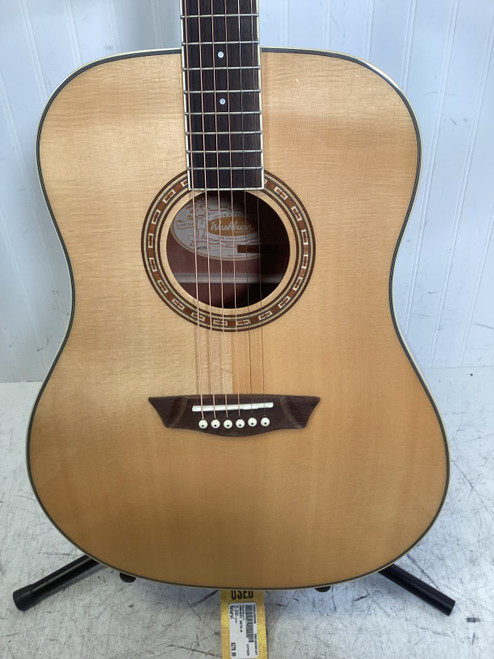 Vist Large View of Product Image Which is Used Washburn HARVEST WD7S-A Laminate Top Acoustic Guitar Natural