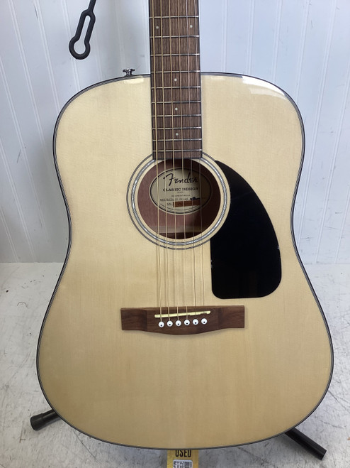 Vist Large View of Product Image Which is Used Fender CD-60 DREAD Laminate Top Acoustic Guitar Natural