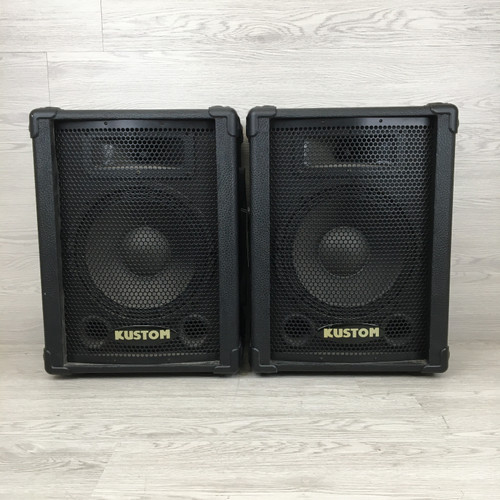 Vist Large View of Product Image Which is Used Kustom KPC10 Power Amplifier Speaker Pair
