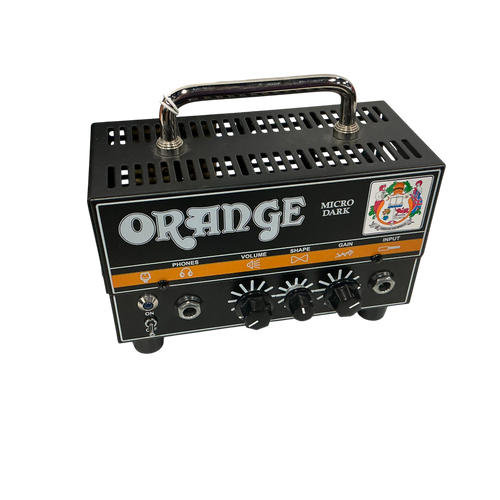 Vist Large View of Product Image Which is Used Orange MICRO DARK W/15VDC Solid State Guitar Head