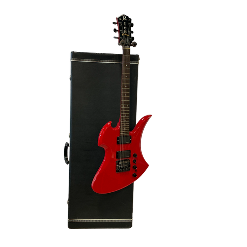 Vist Large View of Product Image Which is Used BC Rich MOCKINGBIRD NJ SERIES 1983 W/CASE Vintage Metal Electric Guitar Red 6-String