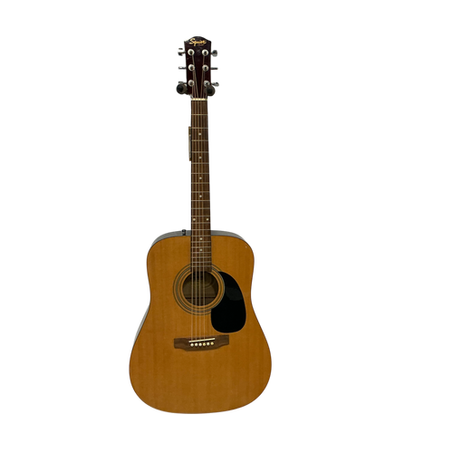 Vist Large View of Product Image Which is Used Squier SA-100 Laminate Top Acoustic Guitar Natural