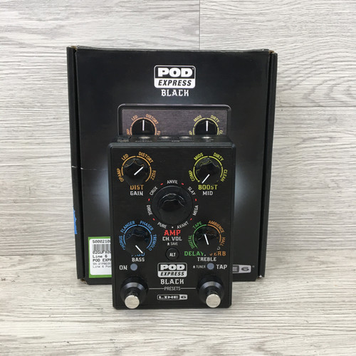 Vist Large View of Product Image Which is Used Line 6 POD EXPRESS BLACK Multi-FX Pedal