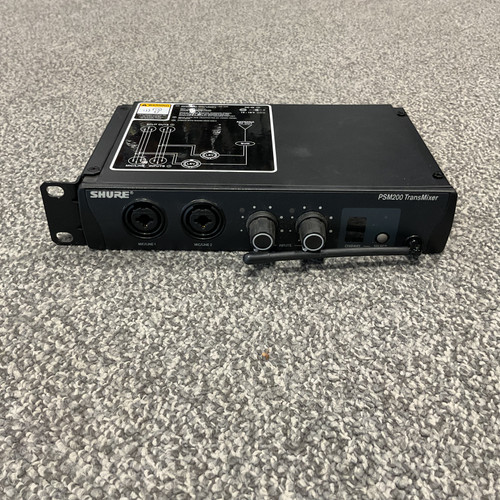 Vist Large View of Product Image Which is Used SHURE PSM200 TRANSMIXER TRANSMIT/RECEIVER System
