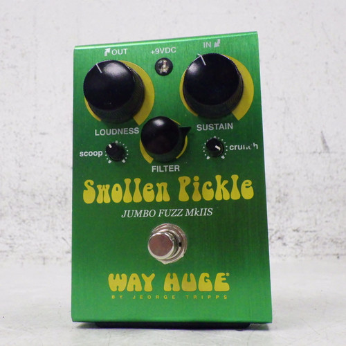 Vist Large View of Product Image Which is Used Way Huge Swolen Pickle Fuzz Pedal