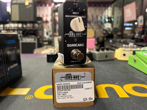 Vist Large View of Product Image Which is Used Sonicake CRY-BOT Auto Wah Pedal