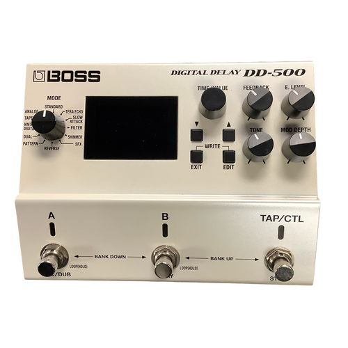 Vist Large View of Product Image Which is Used Boss DD-500 DELAY Guitar Effect