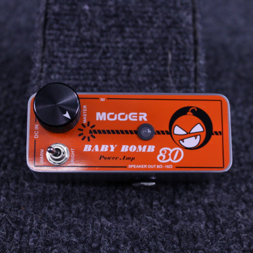 Vist Large View of Product Image Which is Used Mooer BABY BOMB 30 POWER AMP Guitar Effects Pedal