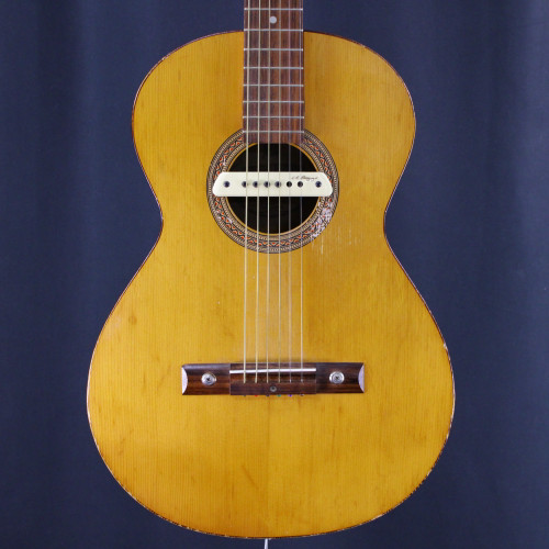 Vist Large View of Product Image Which is Used Framus JUNIOR 00210 W PICKUP Vintage Solid Top Acoustic Guitar Natural