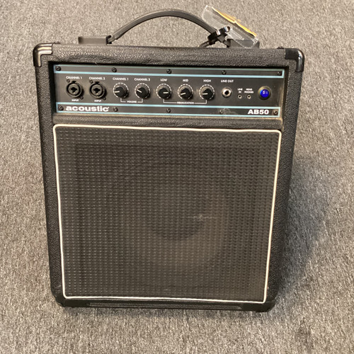 Vist Large View of Product Image Which is Used Acoustic AB50 1 x 10 Bass Combo Amplifier 1 x 10