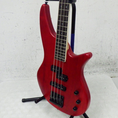 Vist Large View of Product Image Which is Used Jackson Js23 Spectra J Type Bass Guitar Red 4-String