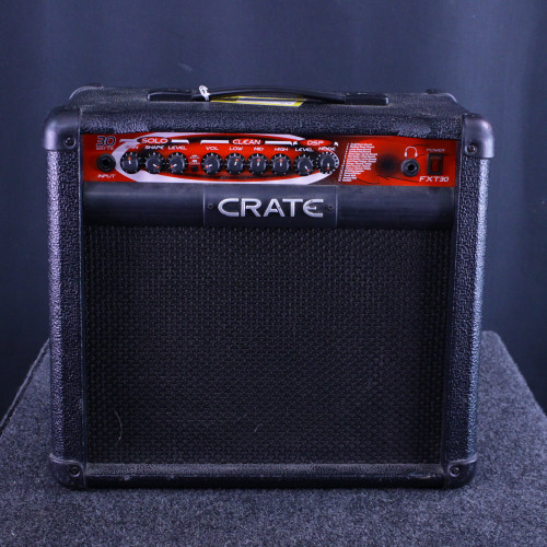 Vist Large View of Product Image Which is Used Crate FXT30 SOLID STATE GUITAR AMP 1 x 10 Solid State Amplifier 1 x 10
