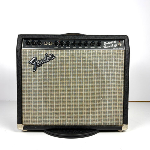 Vist Large View of Product Image Which is Used Fender Sidekick 65 Reverb Solid State Amplifier 1 x 12