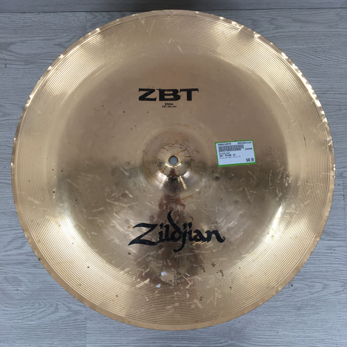 Vist Large View of Product Image Which is Used Zildjian ZBT CHINA 18 China Cymbal 18"