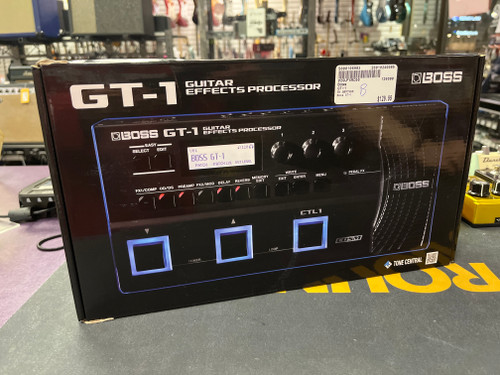 Vist Large View of Product Image Which is Used Boss GT-1 Floorboard Amp Modeling + FX
