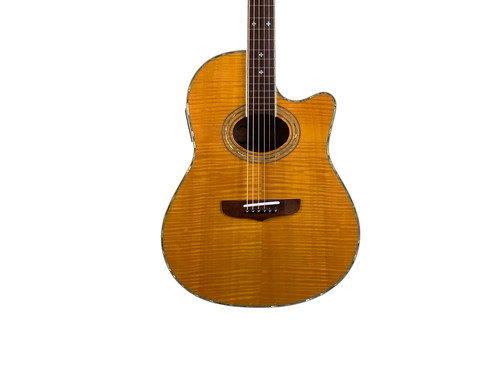 Vist Large View of Product Image Which is Used Fender MONTARA Acoustic Guitar Orange