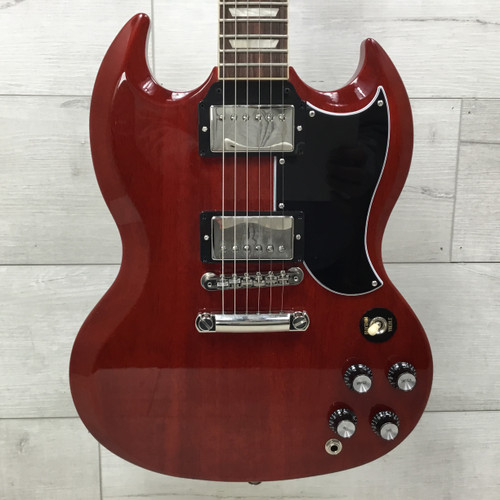 Vist Large View of Product Image Which is Used Gibson 2023 SG Standard 61 Reissue Double Cut Electric Guitar Red