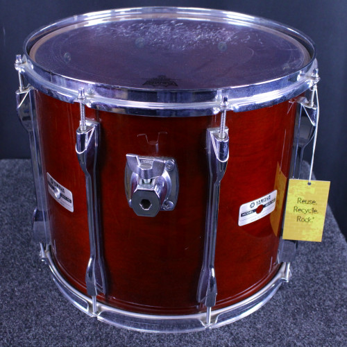 Vist Large View of Product Image Which is Used Yamaha RECORDING CUSTOM 14 TOM Rack Tom Red 14"