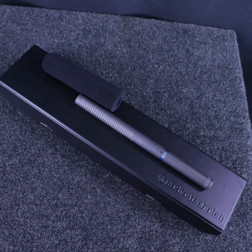 Vist Large View of Product Image Which is Used Audio Technica AT897 SHOTGUN CONDENSOR MIC Condenser Microphone