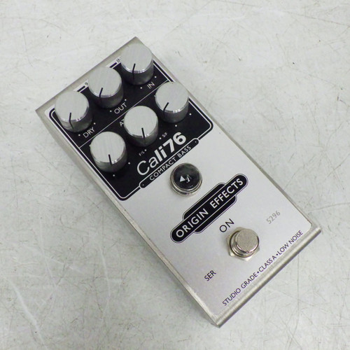 Vist Large View of Product Image Which is Used Origin Effects Cali 76 Compact Bass Compressor Pedal