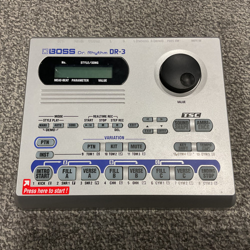 Vist Large View of Product Image Which is Used BOSS DR-3 DR RYTHM Drum Machine
