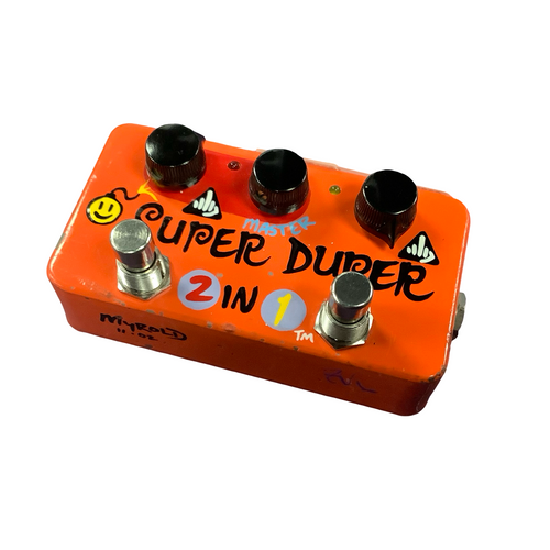 Vist Large View of Product Image Which is Used Zvex SUPER DUPER 2 IN 1 Guitar Effect