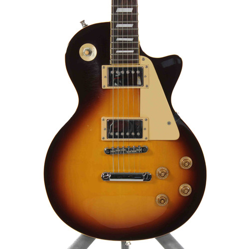 Vist Large View of Product Image Which is Used Stagg LP STYLE LP Type Electric Guitar Sunburst 6-String