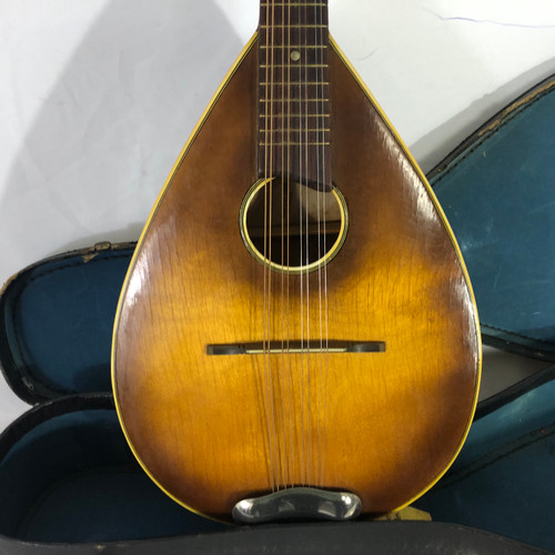 Vist Large View of Product Image Which is Used VINTAGE 1950S E GERMAN MANDOLIN Mandolin