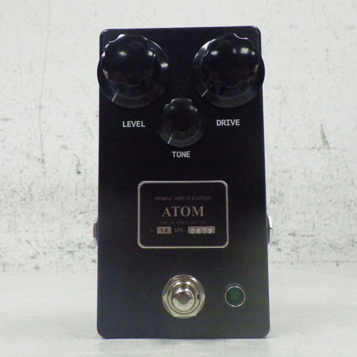 Vist Large View of Product Image Which is Used Browne Amplication the Atom Guitar Effects Pedal
