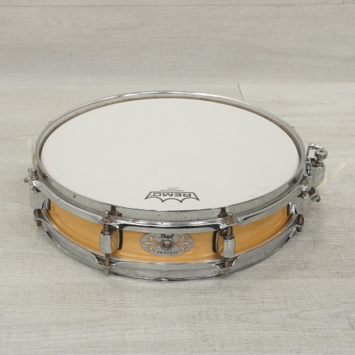 Vist Large View of Product Image Which is Used Pearl 13x3 Piccolo Maple Snare Drum