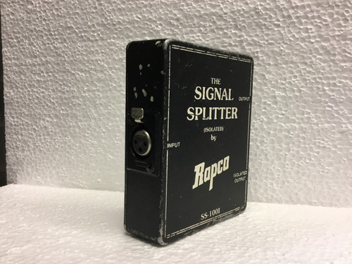 Vist Large View of Product Image Which is Used Rapco SS100I SIGNAL SPLITTER Pro Sound Effects Unit