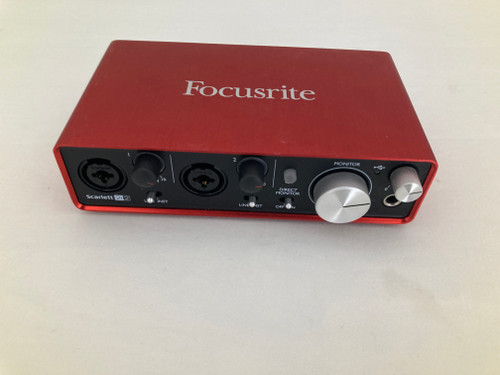 Vist Large View of Product Image Which is Used Focusrite SCARLETT 2I2 FIRST GEN Computer Interface