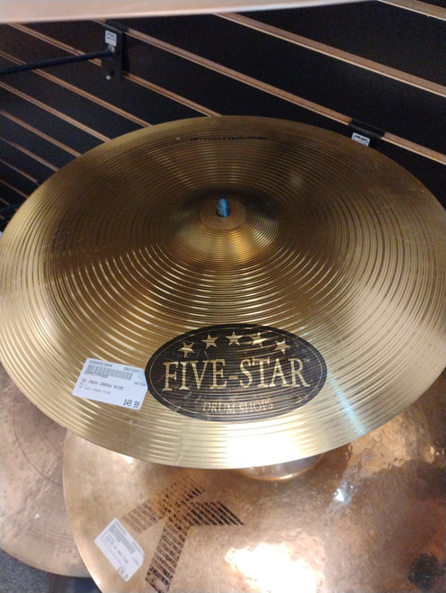 Vist Large View of Product Image Which is Used 18 INCH CRASH RIDE Cymbal 18"