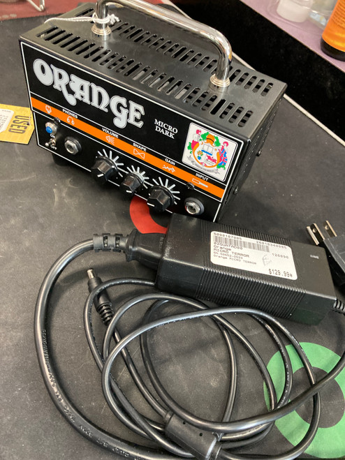 Vist Large View of Product Image Which is Used Orange MICRO TERROR Tube Guitar Amplifier Head