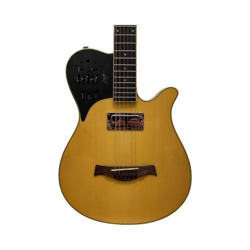 Vist Large View of Product Image Which is Used NEUY CUSTOM W/ON BOARD EFFECTS Laminate Top Acoustic Guitar Natural