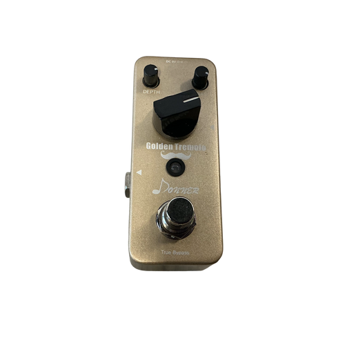 Vist Large View of Product Image Which is Used Donner GOLDEN TREMOLO Tremolo Pedal