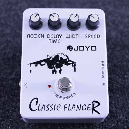 Vist Large View of Product Image Which is Used Joyo CLASSIC FLANGER PEDAL Flanger Pedal