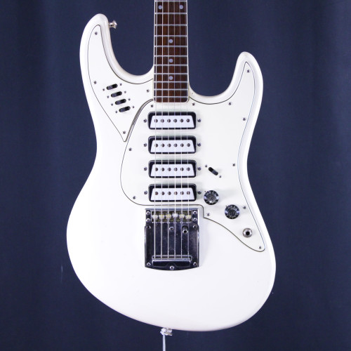 Vist Large View of Product Image Which is Used Dorado MIJ GUITAR VINTAGE Vintage Electric Guitar White 6-String
