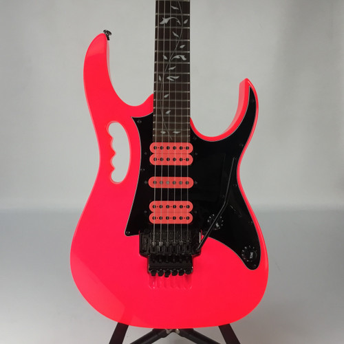 Vist Large View of Product Image Which is Used Ibanez JEM JR Super S Electric Guitar Pink 6-String