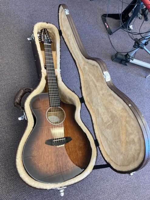 Vist Large View of Product Image Which is Used Breedlove PURSUIT EX CONCERT CE MM 12 Solid Top Acoustic Guitar Wood