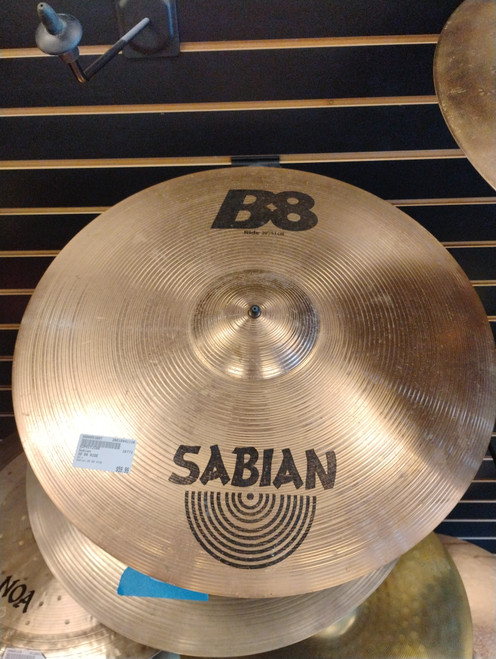Vist Large View of Product Image Which is Used Sabian 20 B8 RIDE Cymbal 20"