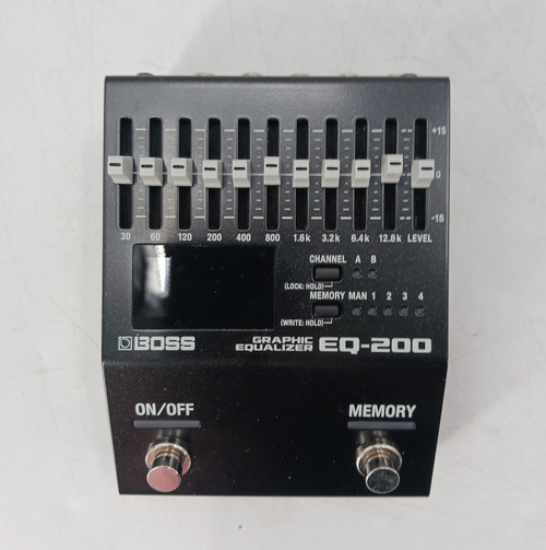 Vist Large View of Product Image Which is Used Boss EQ-200 GRAPHIC EQUALIZER EQ Pedal