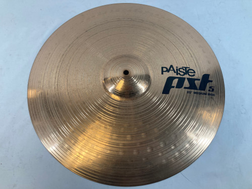 Vist Large View of Product Image Which is Used Paiste 20" PST 5 Medium Ride Cymbal